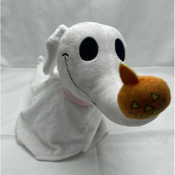 Build a Bear ZERO Plush Nightmare Before Christmas Ghost Dog *Rare* - Picture 1 of 16